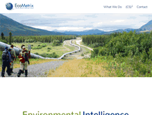 Tablet Screenshot of ecometrix.ca